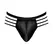 Male Power Cage Matte Thong L/XL Crna - Trakasti Udoban Dizajn