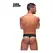 Male Power Retro Sport Panel Thong S/Crna-Plava, Kontrastni detalji
