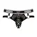 Male Power Peep Show Jock Ring S/M Black - Comfort Elastic Design