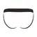 Male Power Satin Spandex Jock S/M Black - Comfort Fit & Signature Waistband