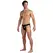Male Power Liquid Onyx Jock S/M Black - Comfort Fit Sportswear