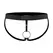 Male Power Ring Jock L Crna - Podesivi pojas i sistem metalnih prstenova