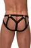 Male Power Cage Matte Strappy Support Jock L/XL Black