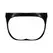 Male Power Moonshine S/M Black - Modern Cutout Pouch Underwear