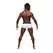 Male Power Modal Rib Pouch Short XL Bela - Udobno prijanjanje, sredina butine