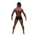 Male Power Modal Rib Pouch Short S Crna - Mekana rebrasta tkanina, brendirani pojas