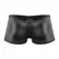 Male Power Lo Rise Satin Spandex Shorts M Black Comfort Fit