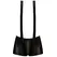 Male Power Cage Matte Singlet S/M Black - Strapped Back Design