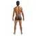 Male Power Mini Pouch Shorts XL Black - Low Rise, Branded Waistband