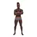 Male Power Uplift Mini Short M Grey - Satin Finish Waistband Comfort