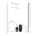 Nexus VibeLuxe Wireless Remote Intimate Egg 10 Modes Black Large