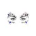Dazzling Eye Sparkle Bling Sticker - Self-Adhesive Face Crystals