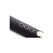 XR Brands Scepter Silicone Wand Massager Black Rechargeable Flexible