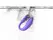 We-Vibe Sync Go ljubičasti – dvostruki nosivi vibrator, kontrolisan aplikacijom, silikon