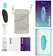 We-Vibe Moxie+ Aqua - Discreet Wearable Intimate Device, Blue