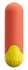 ROMP Riot Mini vibrator kompaktni punjivi silikonski 7cm žuti
