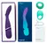 We-Vibe Wand Cordless Massager with App Control & Attachments, Purple