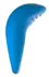ROMP Juke fleksibilni silikonski intimni prsten 10 režima USB plavi 7.3cm