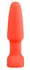b-Vibe Rimming Plug 2 Orange - Rotating Pearl Anal System, 15 cm