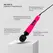 Doxy Die Cast 3 Hot Pink - Powerful Massage Wand, 28 cm, Silicone Head
