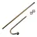 LOCKINK Gold Adjustable Stainless Steel Anal Hook - Versatile System