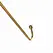 LOCKINK Gold Adjustable Stainless Steel Anal Hook - Versatile System