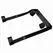 LOCKINK Adjustable Leg Spreader Black - Comfort Foam Lined Bondage Bar