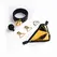 LOCKINK Golden Punker Adjustable Gag Set with Removable Silicone Ball