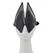 LOCKINK Vixen Adjustable Leather Blindfold Set Black Mask System
