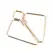 LOCKINK Gold Adjustable Nipple Clamps - Elegant Metal Accessory