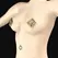 LOCKINK Gold Adjustable Nipple Clamps with Decorative Pendant