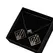 LOCKINK Adjustable Nipple Clamps with Decorative Pendant Grey Metal