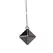 LOCKINK Adjustable Nipple Clamps with Decorative Pendant Grey Metal
