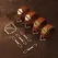 LOCKINK Hogtie Restraint System Adjustable Cuffs Set Brown