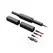 LOCKINK 5-in-1 Multi-Head Tickler Accessory Set - Black, Versatile Design