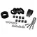 LOCKINK 8-Piece Adjustable Restraint Strap Set Black - Versatile Kit