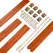 LOCKINK 8-Piece Adjustable Restraint Strap System Brown Set