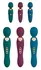 You2Toys Grande & Petite Wand Set 6pcs, Rechargeable, Multicolor