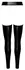 Noir Handmade Powerwetlook Chaps XL, Otvorenog Leđa Crne Pantalone