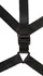 You2Toys Krevet Restraint Sistem Veganski Podesivi Crni 180cm