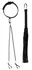 You2Toys Vegan Leather Look Collar Set with Adjustable Clamps & Flogger