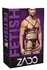 ZADO Kožni Harness Set M/L - Podesive Crne Trake i Srebrni Detalji