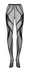 Obsessive S336 Mesh Tights S-L Black, Open Design, Silky Texture