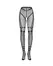 Obsessive S123 Mesh Tights S-L with Woven Details and Open Design
