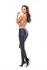 T800 Classic Shiny neprovidne crne hulahopke M - Izdržljiv Lycra® komfor