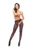 Passion P707 Seamless Matte Tights with Lace Belt Black L/XL 20 DEN