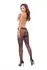 Passion P707 Seamless Black Tights with Lace Waistband S/M 20 DEN