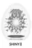 Tenga Egg Shiny II 6-Pack - Flexible Textured Stimulation System