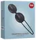 Fun Factory Smartballs Duo Gray Black Pelvic Floor Trainer 10cm