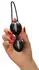Fun Factory Smartballs Duo Gray Black Pelvic Floor Trainer 10cm